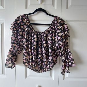 Forever 21 Floral blouse size-M